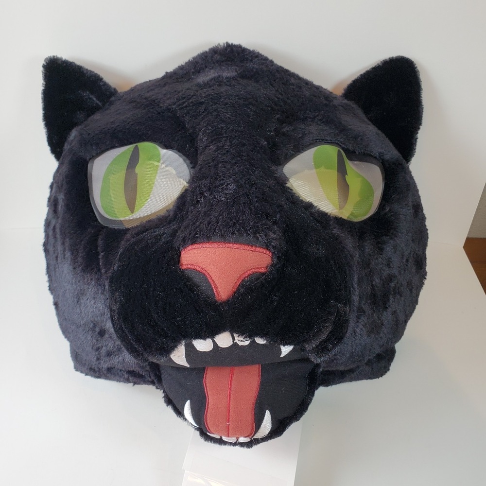Dan Dee Maskimals Big Greeter Head Mascot Costume 2017 - Black Panther Cat